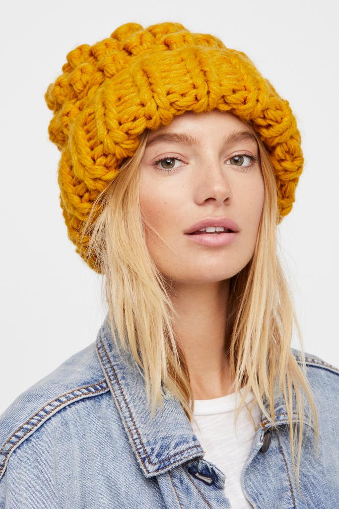 Chunky Bobble Knit Beanie | Free People