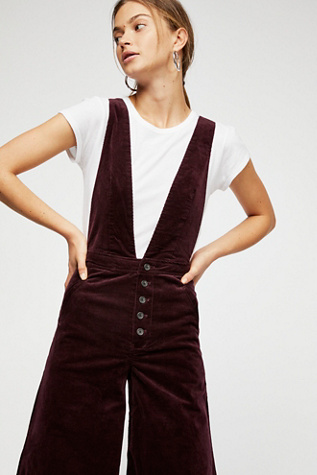 free people corduroy jumpsuit