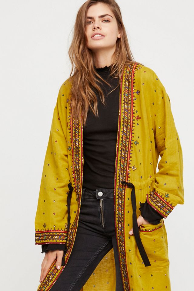 Cadence Embroidered Duster | Free People