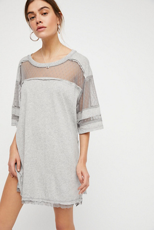 free people tee shirt dress