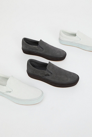 Classic Slip-On Suede Platform Sneakers | Free People
