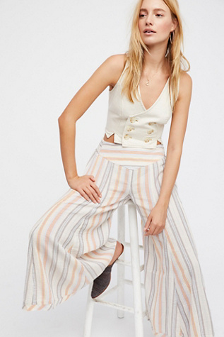 free people striped pants