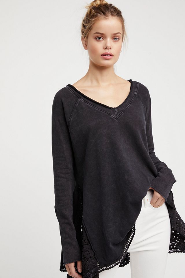striped iggy pullover free people