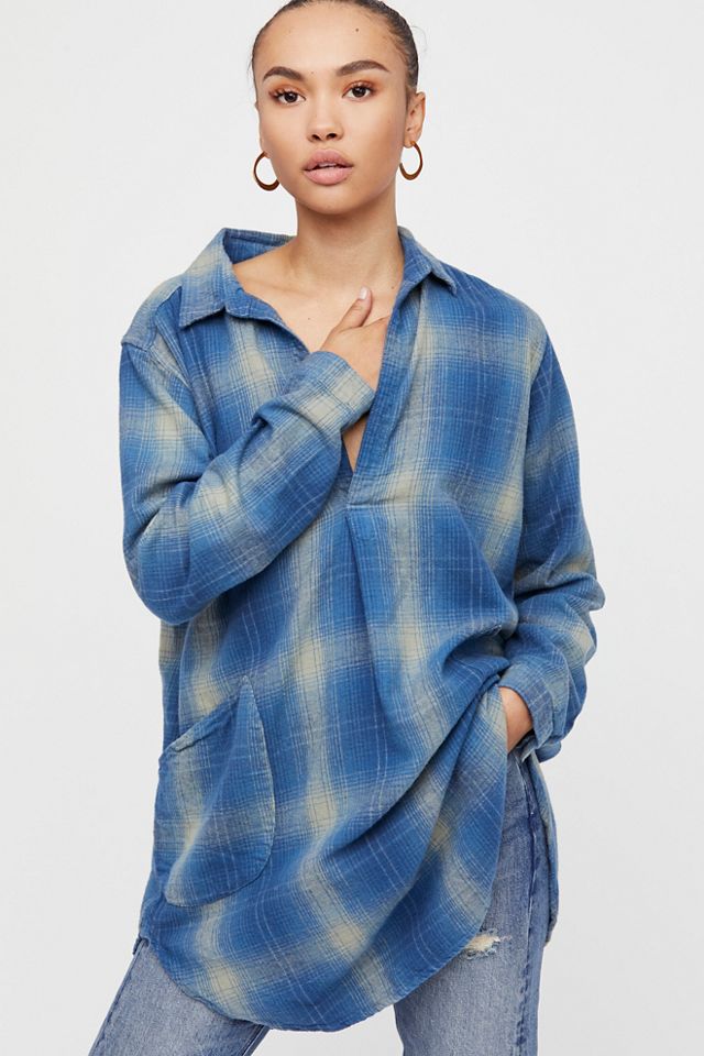 free people flannel jacket