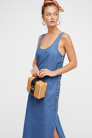 midi dress with jeans