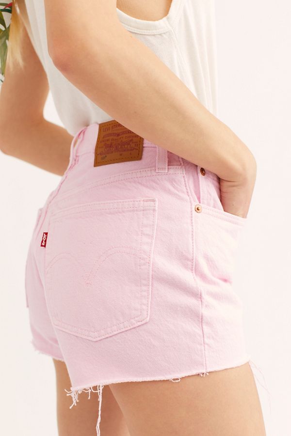 Slide View 1: Levi’s 501 High-Rise Denim Shorts 