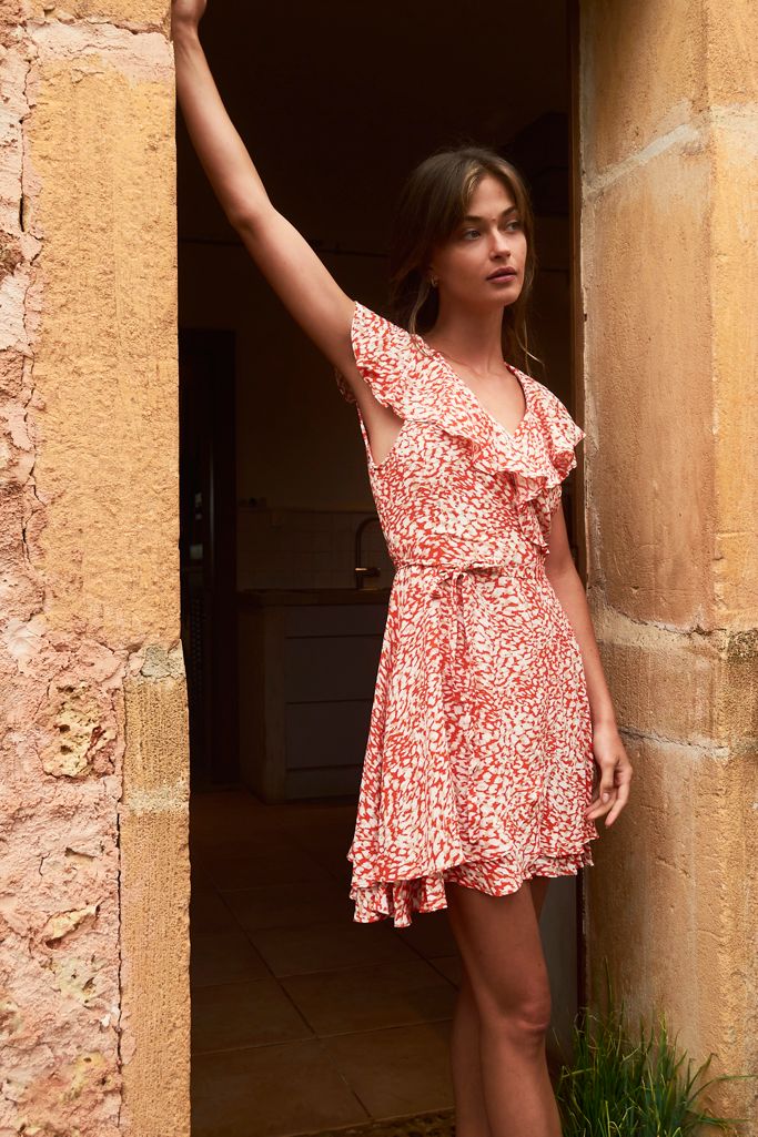 free people french quarter wrap dress