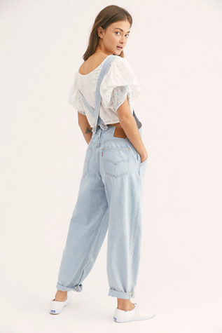 Levi's Baggy Denim Overalls | Free People