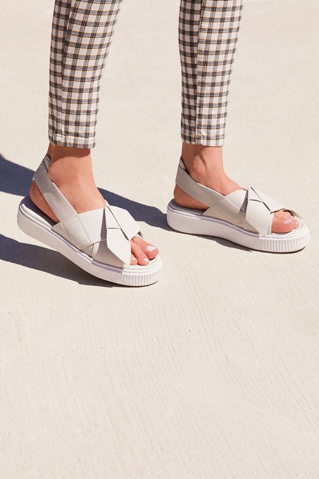 puma platform sandals