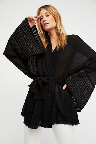 FP One Tie Wrap Kimono