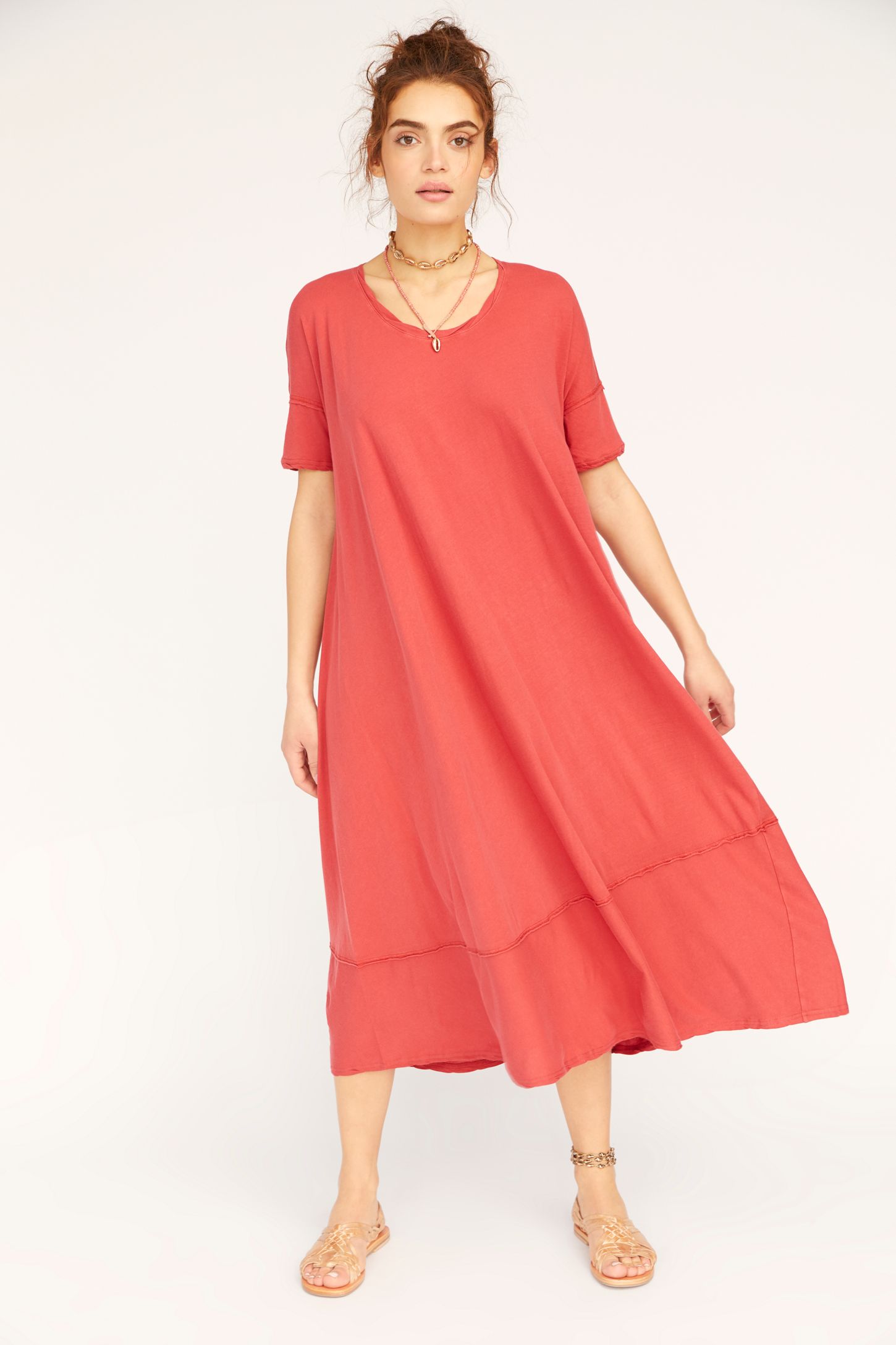 Slide View 1: Pebble Beach Maxi T-Shirt Dress