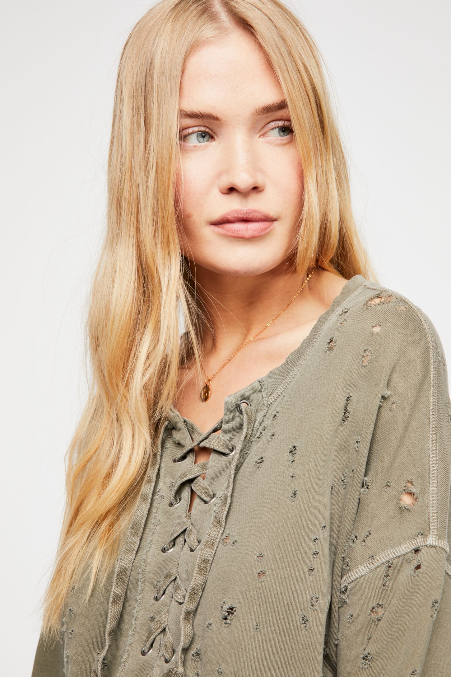 Slide View 2: Terry Pullover