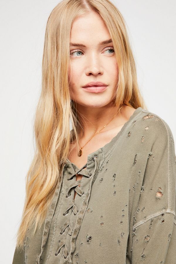 Slide View 2: Terry Pullover