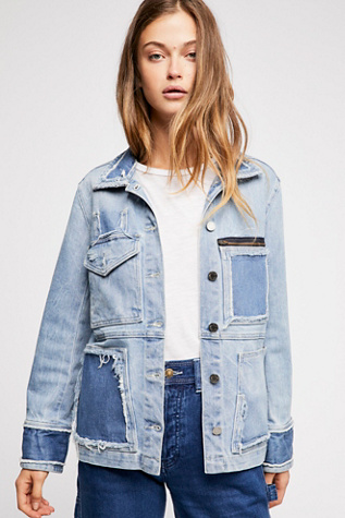 zadig and voltaire jean jacket
