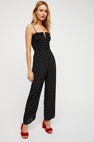 free people plaid jumpsuit