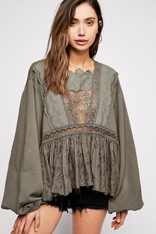 easy v pullover free people