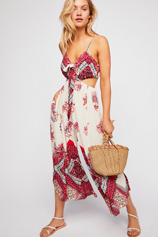 ditsy jumpsuit