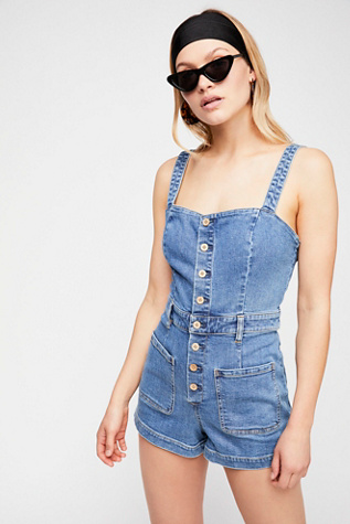 free people denim jumper