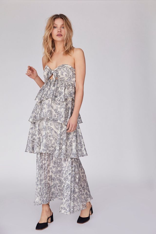 free people tiered maxi
