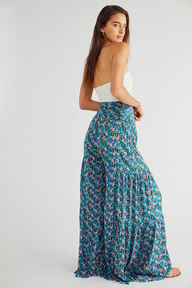 FREE PEOPLE MOVEMENT Good Karma Flared Onesie by at Free People - ShopStyle Wide-Leg  Pants