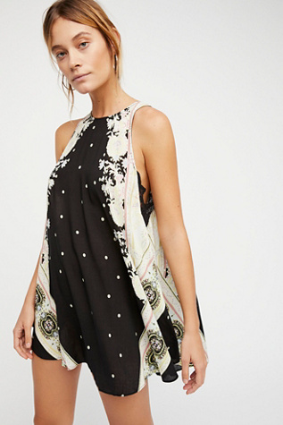 free people day to night printed slip