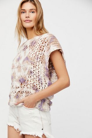 Tie Dye Diamond In The Rough Sweater 