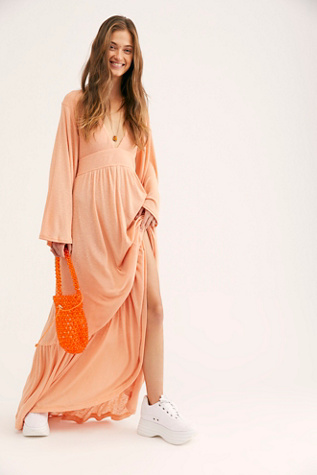 moon walkin maxi dress