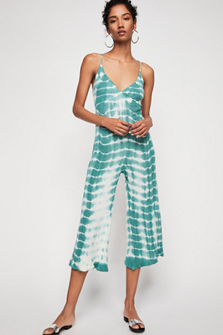 free people tie dye jumpsuit