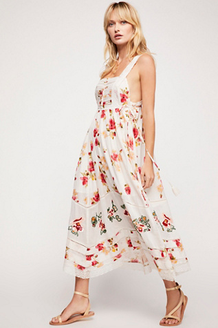 bird maxi dress