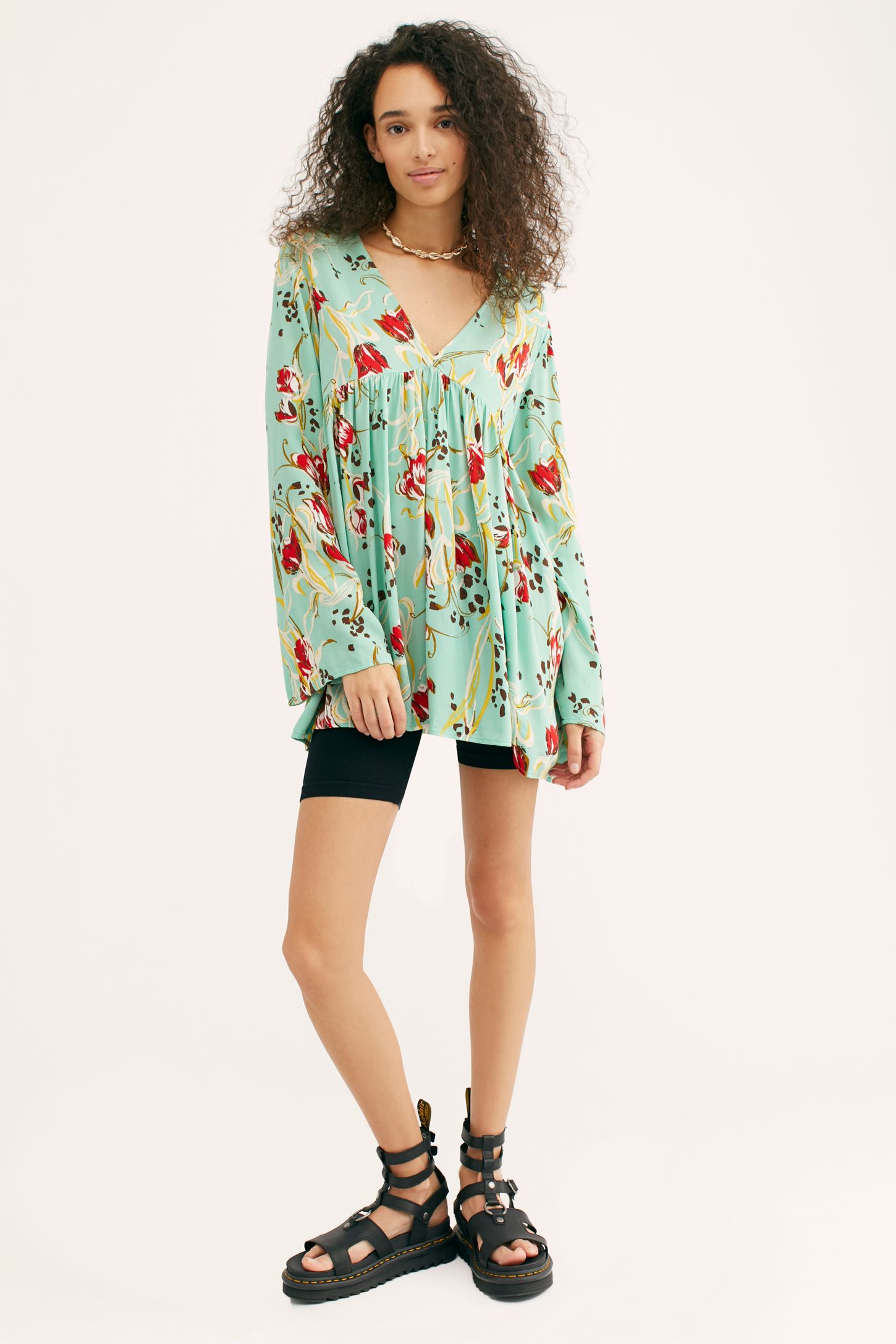 Slide View 1: Bella Printed Tunic