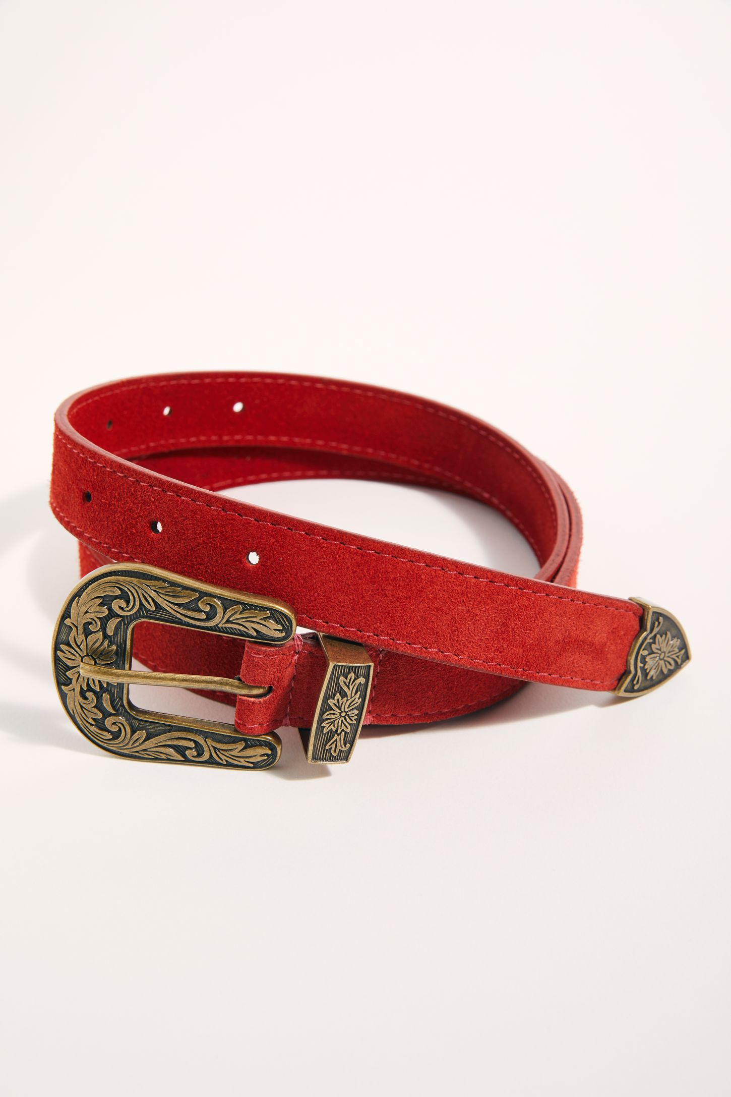 Slide View 2: Wildwood Suede Belt