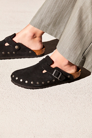 birkenstock boston studded