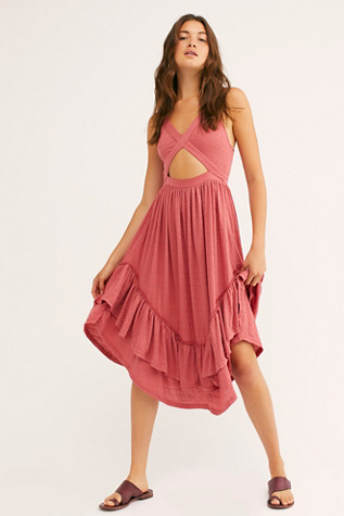 free people royce midi dress