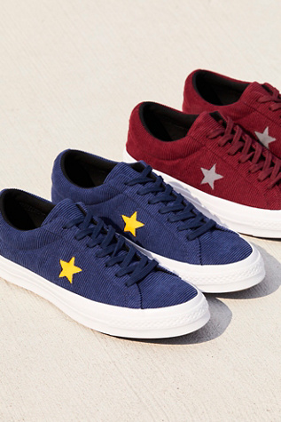 converse one star corduroy low top