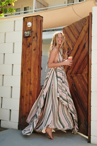 free people tropical heat maxi