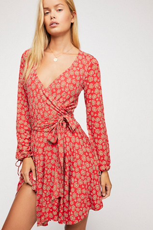 free people wrap dress