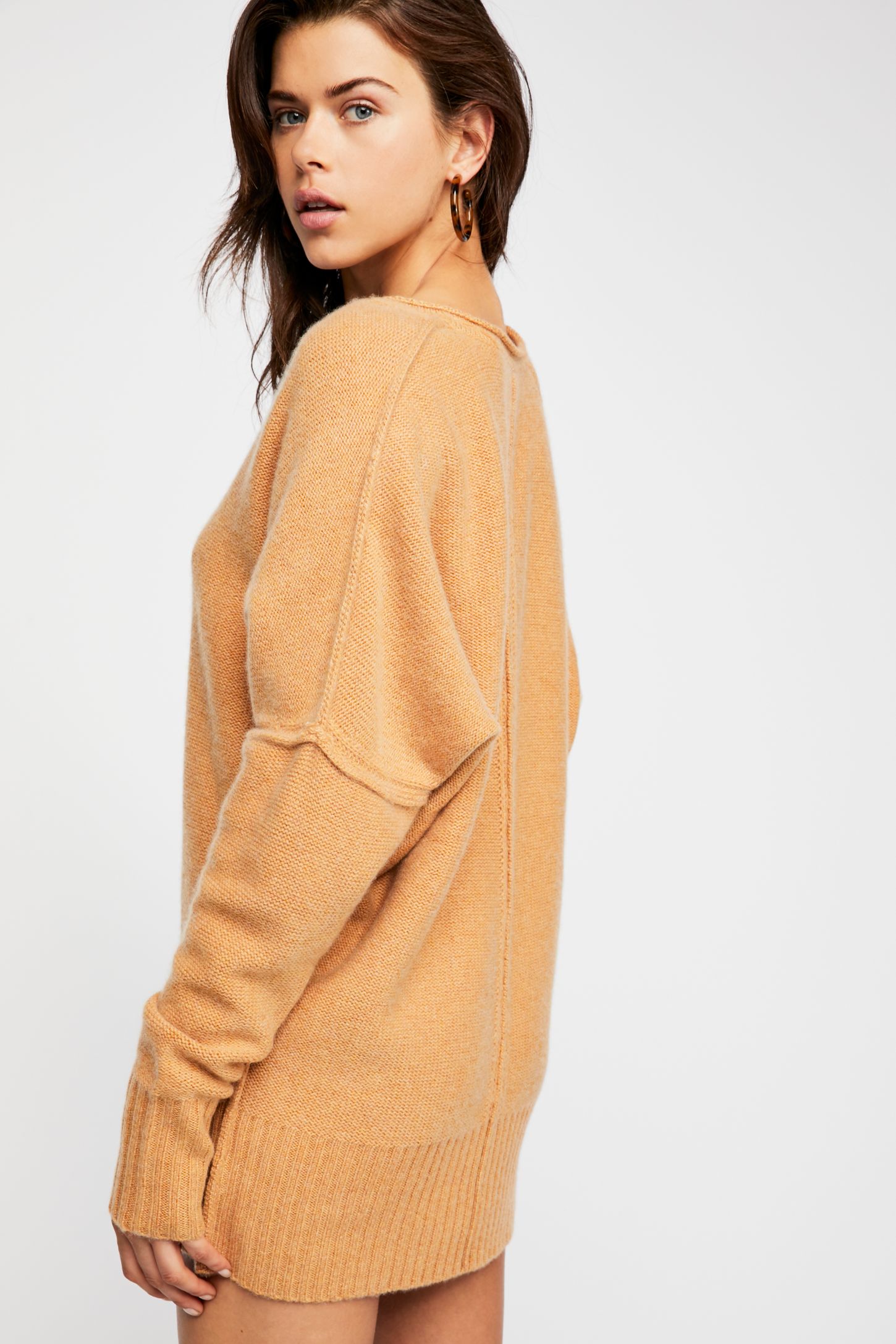 Slide View 4: Aurora Cashmere Tunic Sweater 