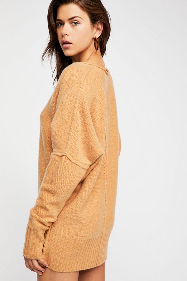 Slide View 4: Aurora Cashmere Tunic Sweater 