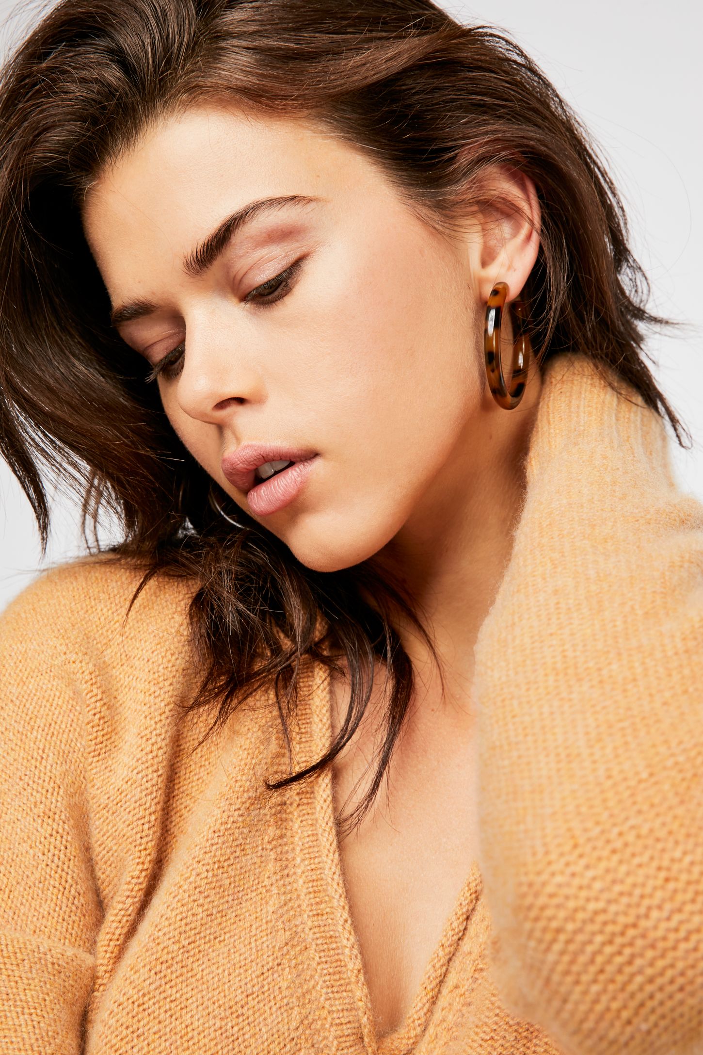 Slide View 5: Aurora Cashmere Tunic Sweater 