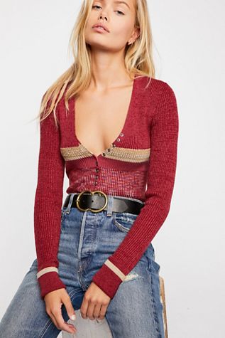 Frequency V-Neck Top