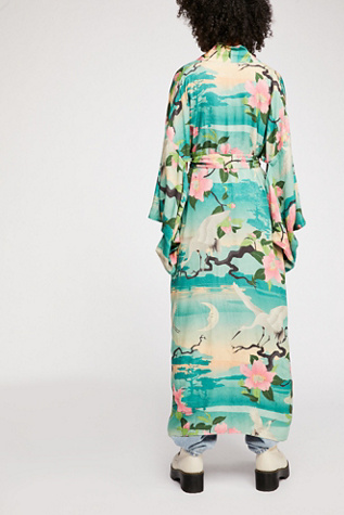 nightingale reversible maxi kimono