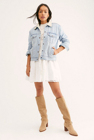 levi's ex boyfriend sherpa jacket