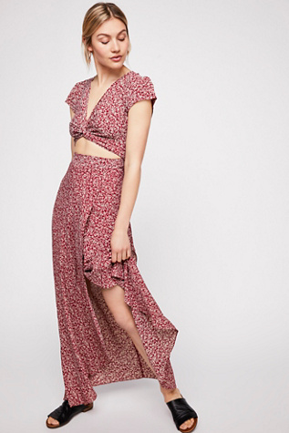 flynn skye all wrapped up maxi dress