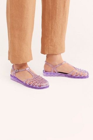 Time Travel Jelly Sandal