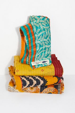 Aloha Vintage Kantha Blanket