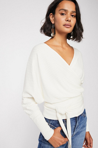 free people east coast wrap sweater