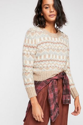 Cropped Pullover Sweater
