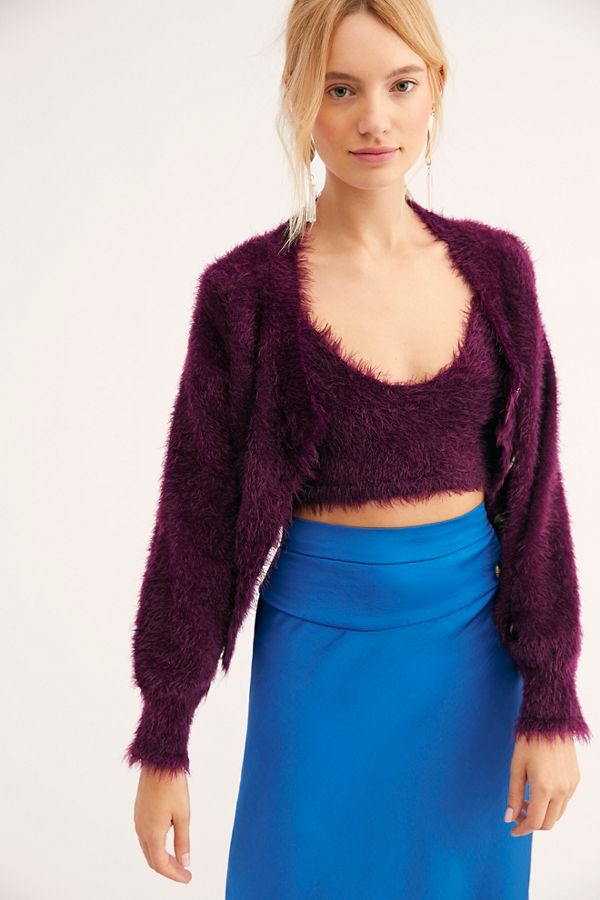 Slide View 2: Lou Mohair Cardigan