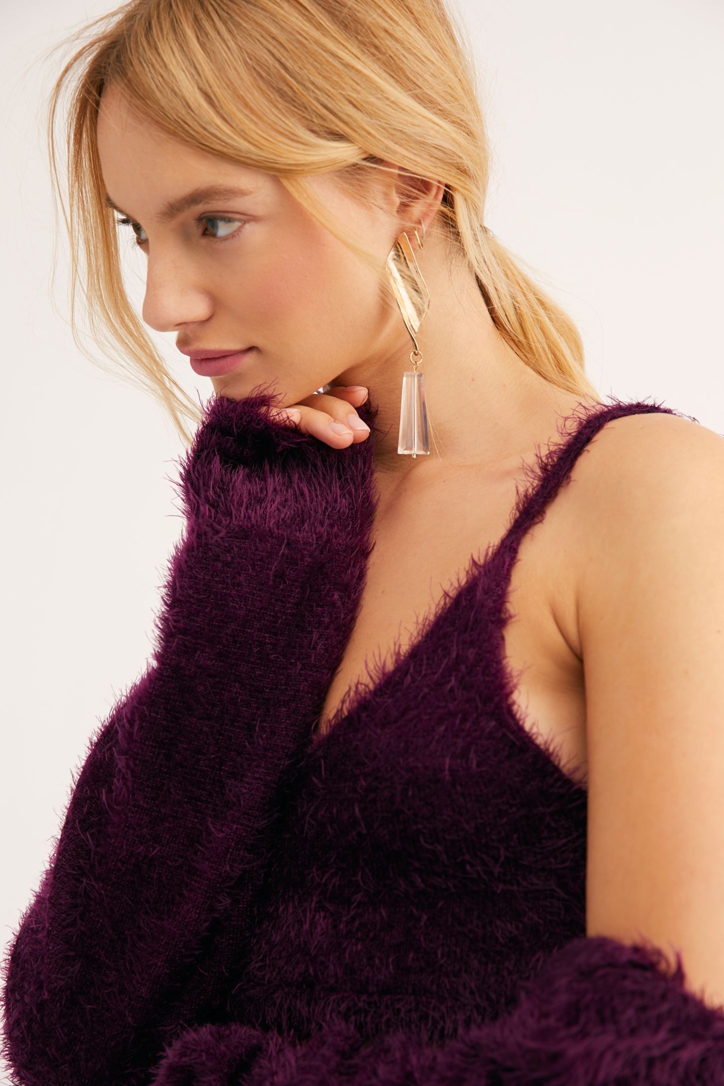 Slide View 4: Lou Mohair Cardigan