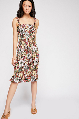 faithfull the brand maya midi dress